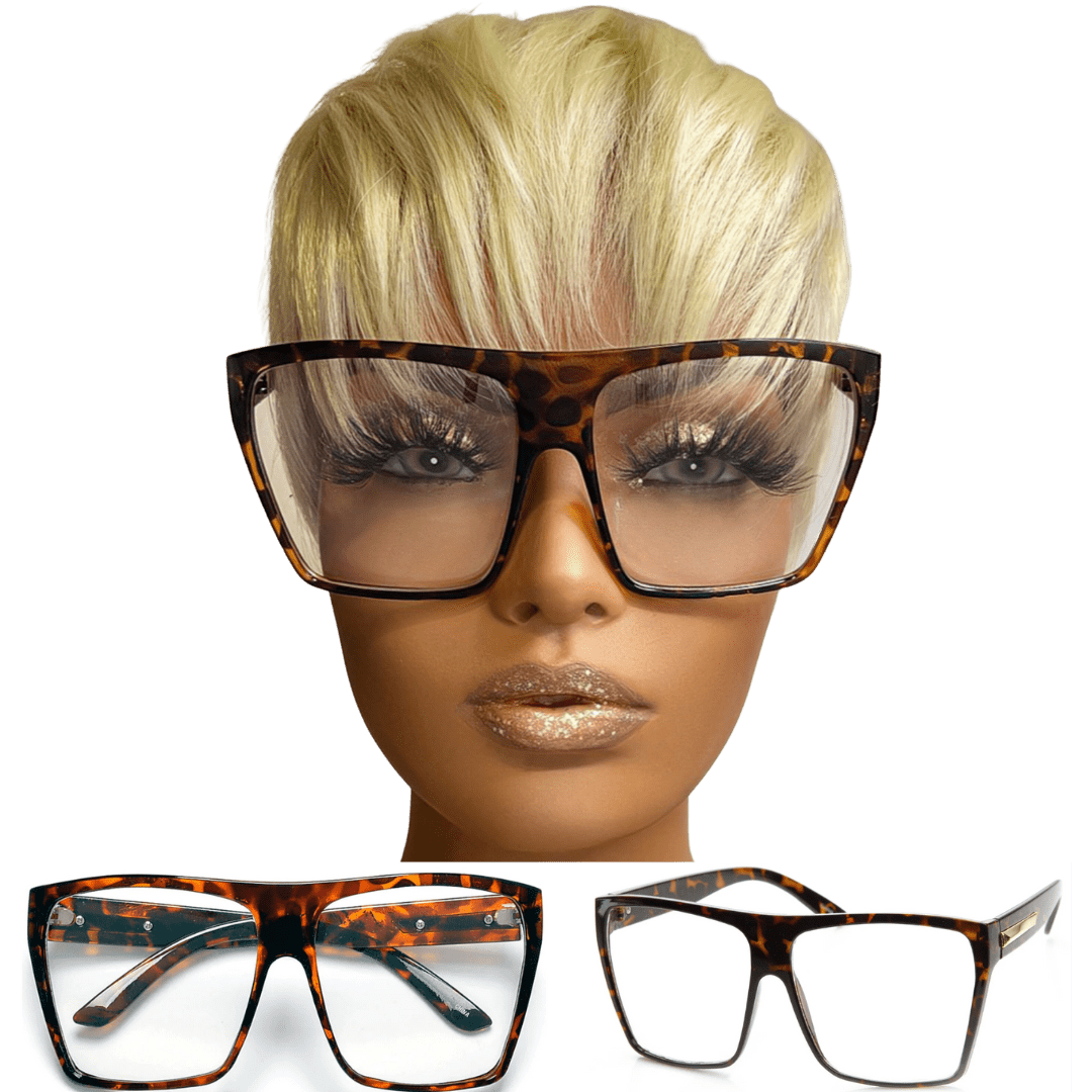 The SmartAss Look Sunglasses Cookie *Brown Clear*