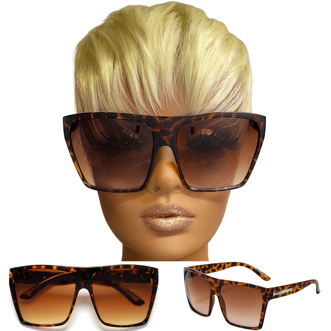The SmartAss Look Sunglasses Cookie *Brown Tint*